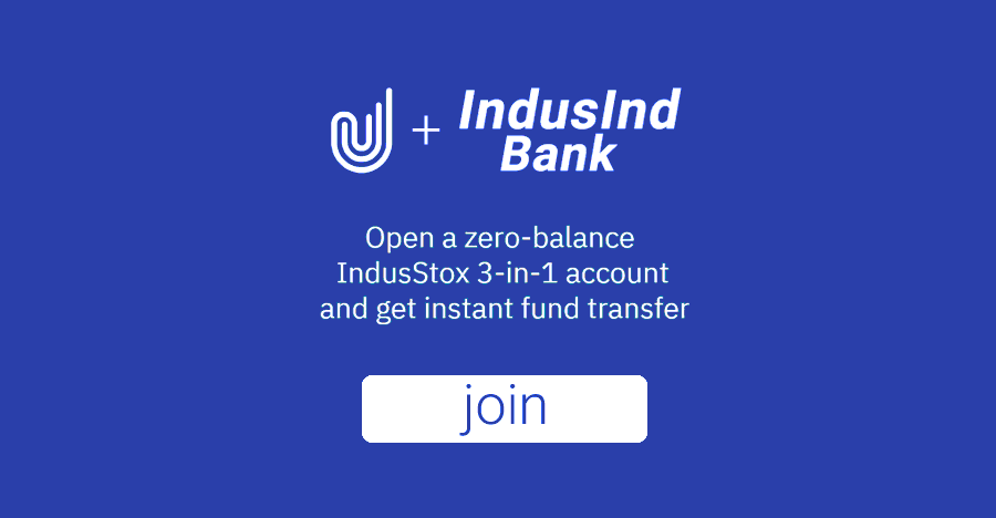 Get instant fund transfer with the new IndusStox 3-in-1 account!